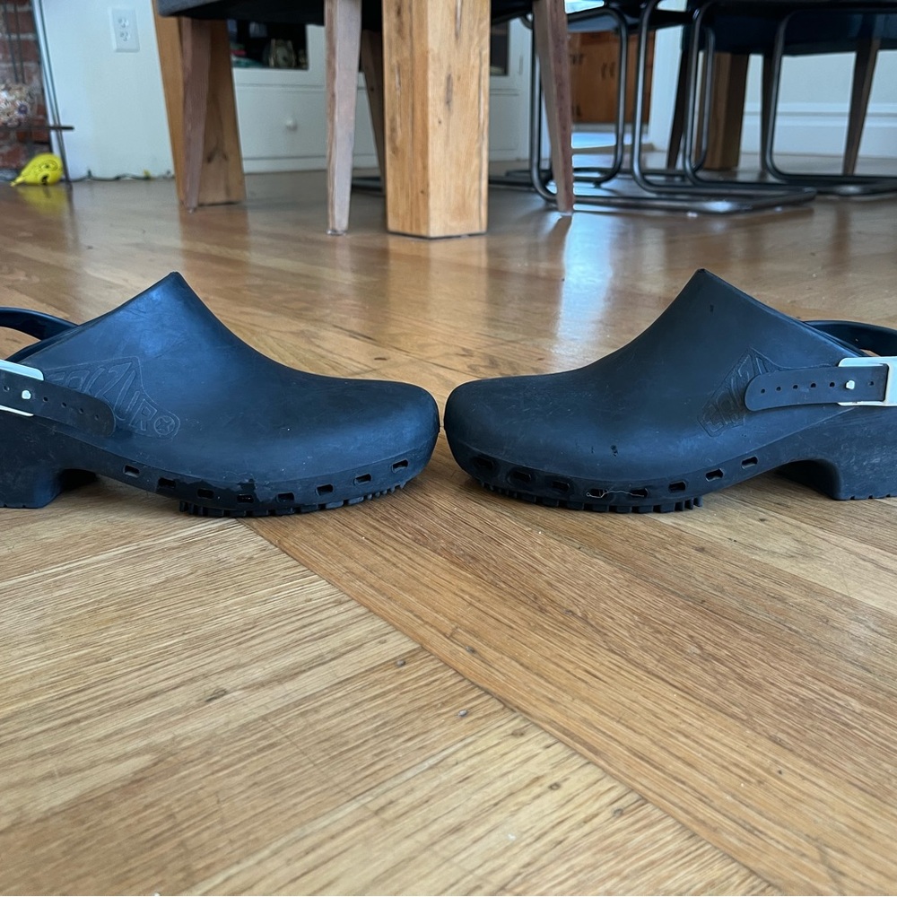 Black Rubber Clogs - Picture 3 of 3